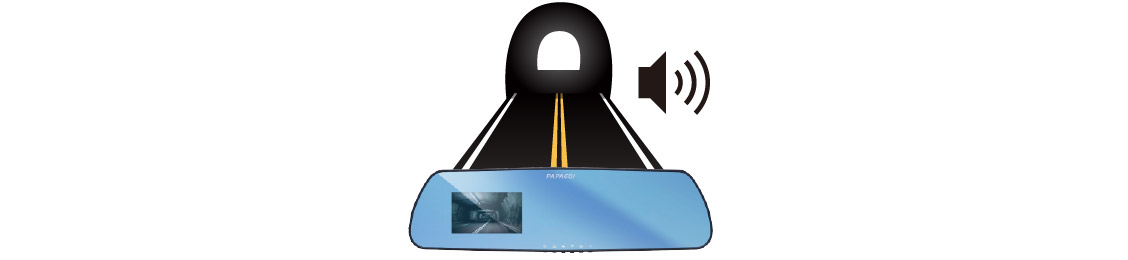 PAPAGO! F16 後視鏡行車記錄器