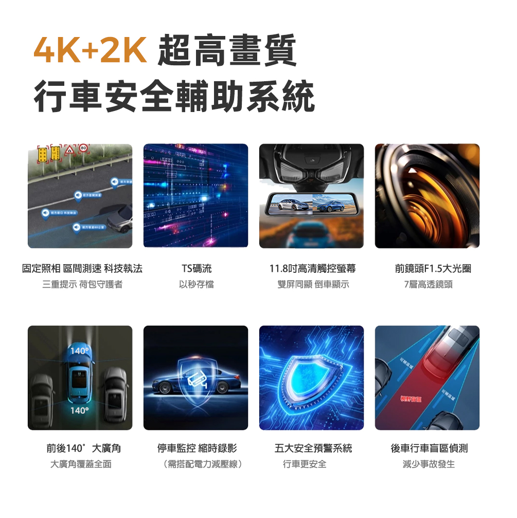K252W 電子後視鏡